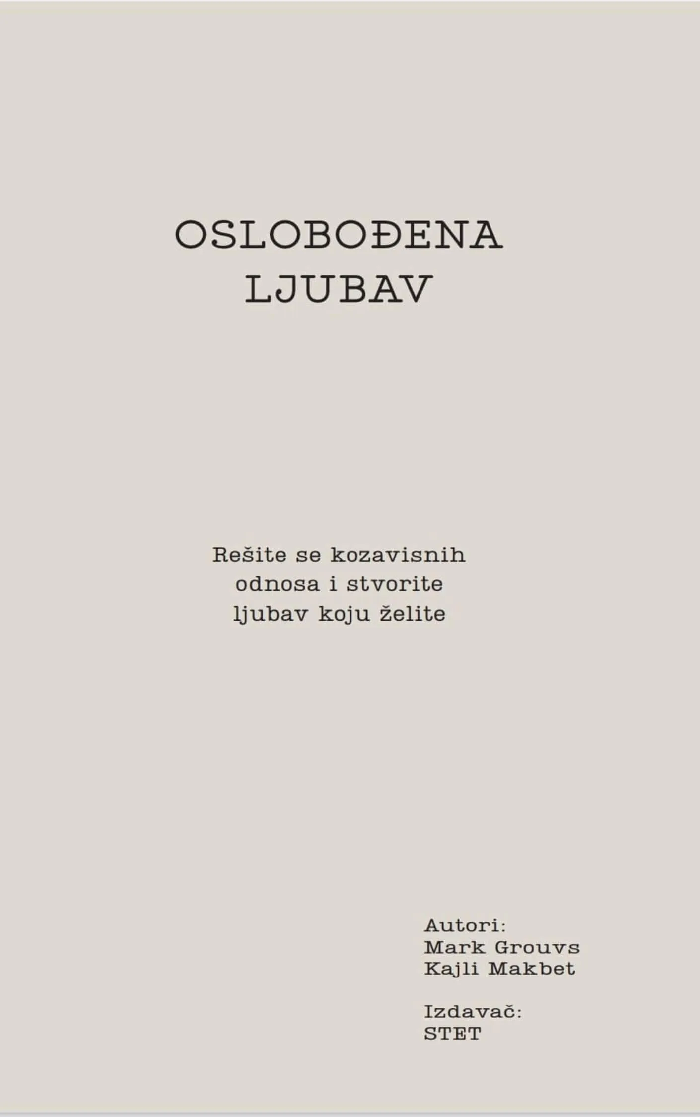 Oslobodjena ljubav