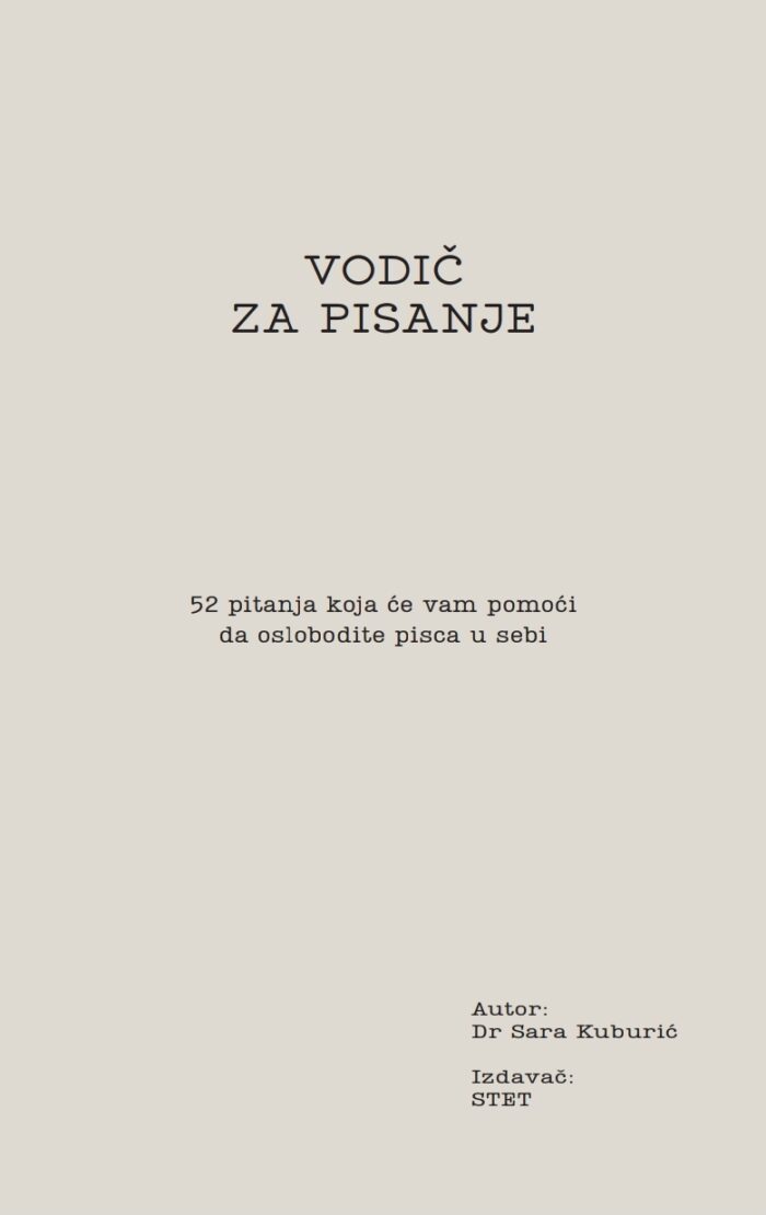 Vodič za pisanje