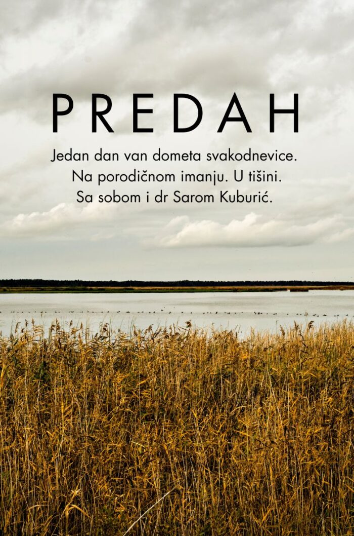 PREDAH - Celodnevna radionica sa dr Sarom Kuburić