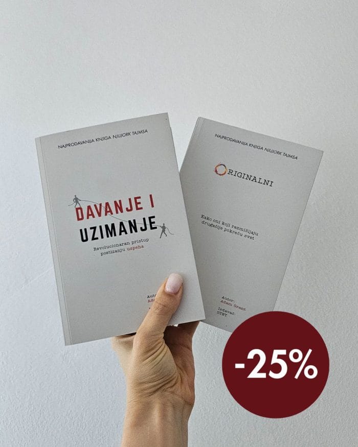 Vikend-akcija – Paket knjiga Adama Granta