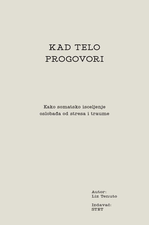 Kad telo progovori prednja